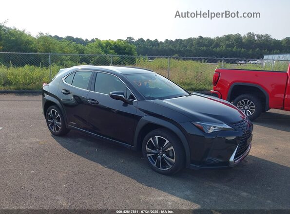 JTHP9JBH5M2053329 2021 LEXUS UX 250H Черный Передняя правая четверть
