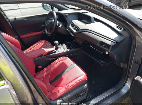 JTHR9JBH4M2052486 2021 LEXUS UX 250H Gray Widok wnętrza z przodu