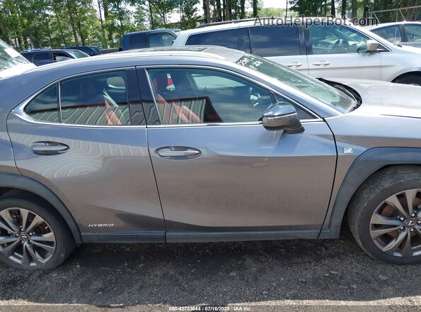 JTHR9JBH4M2052486 2021 LEXUS UX 250H Gray Widok zestawu wskaźników