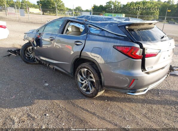 JTJGZKCA8K2013734 2019 LEXUS RX 350L Gray Tył lewy