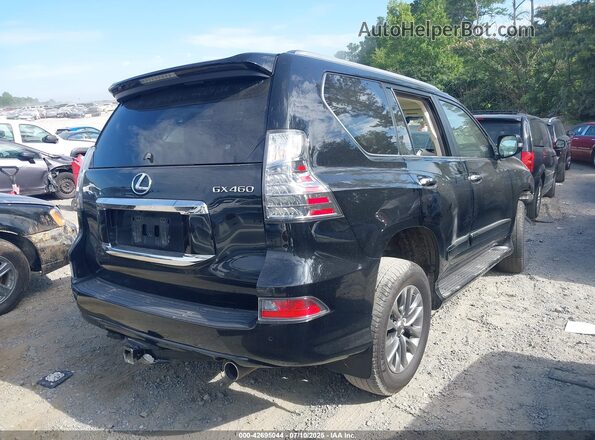 JTJJM7FX6H5165035 2017 LEXUS GX Черный Задняя правая четверть