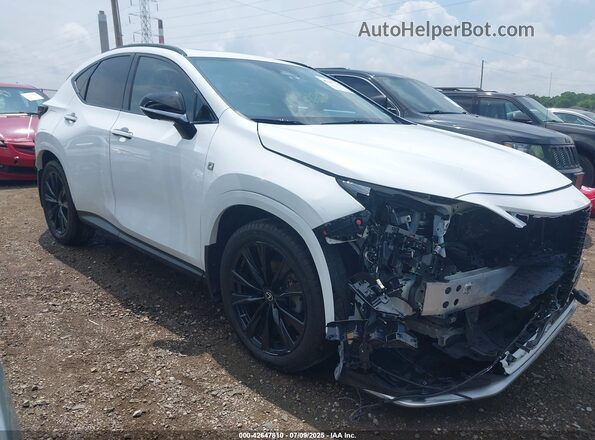 JTJKKCFZ1N2005405 2022 LEXUS NX 450H+ White Delantero derecho