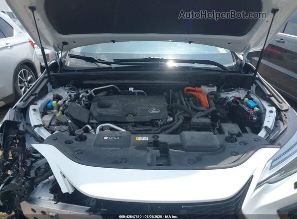 JTJKKCFZ1N2005405 2022 LEXUS NX 450H+ White Vista trasera