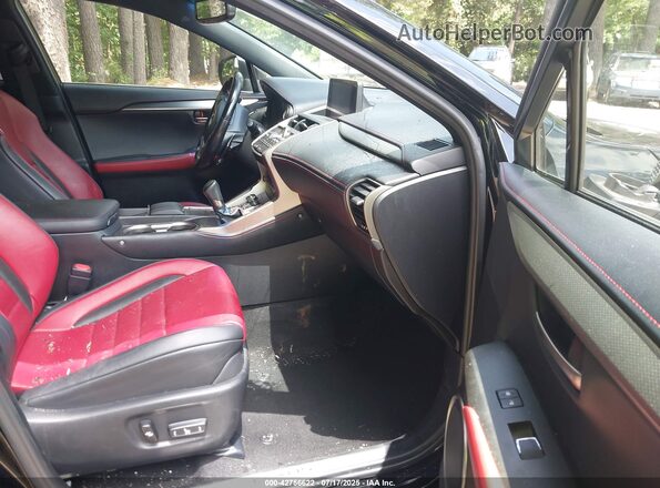 JTJYARBZXJ2114915 2018 LEXUS NX 300 Черный Вид салона спереди