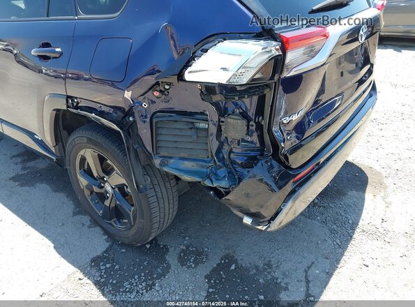 JTMEWRFV9KJ005481 2019 TOYOTA RAV4 HYBRID Dark Blue Вид спереди