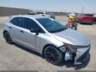 2021 Toyota Corolla Se Nightshade Edition Silver vin: JTND4MBE5M3108832