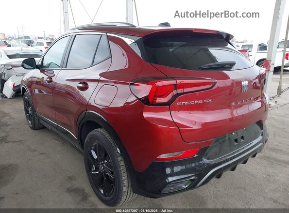 KL4AMDSL1SB071801 2025 BUICK ENCORE Burgundy Rear left