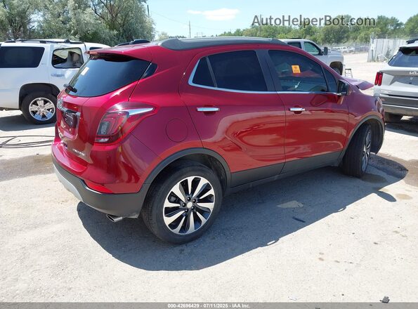 KL4CJASB2MB323551 2021 BUICK ENCORE Burgundy Trasero derecho