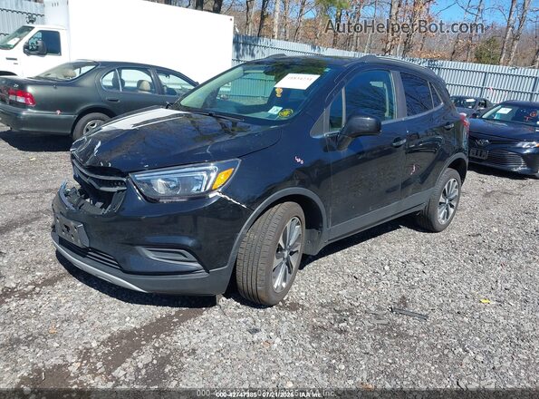 KL4CJESB8MB332830 2021 BUICK ENCORE Черный Передняя левая четверть