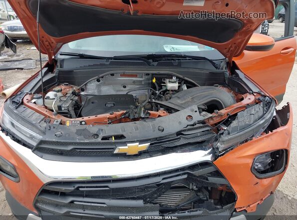 KL79MPSL9PB065341 2023 CHEVROLET TRAILBLAZER Orange Widok z tyłu