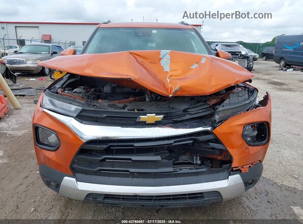 KL79MPSL9PB065341 2023 CHEVROLET TRAILBLAZER Orange Widok zestawu wskaźników