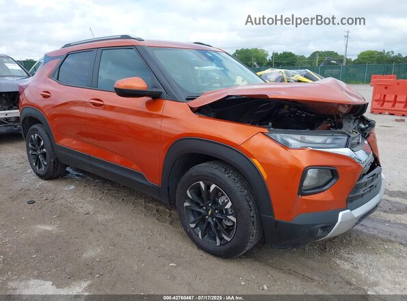 KL79MPSL9PB065341 2023 CHEVROLET TRAILBLAZER Orange Przód prawy