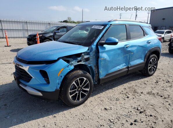 KL79MRSL3SB121570 2025 CHEVROLET TRAILBLAZER Синий Передняя левая четверть