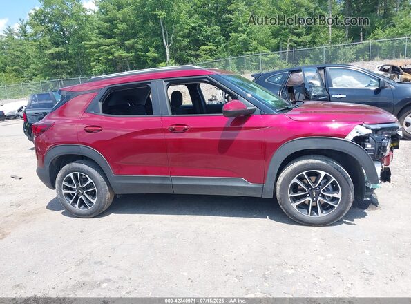 KL79MRSL7SB072048 2025 CHEVROLET TRAILBLAZER Red 360 interior view