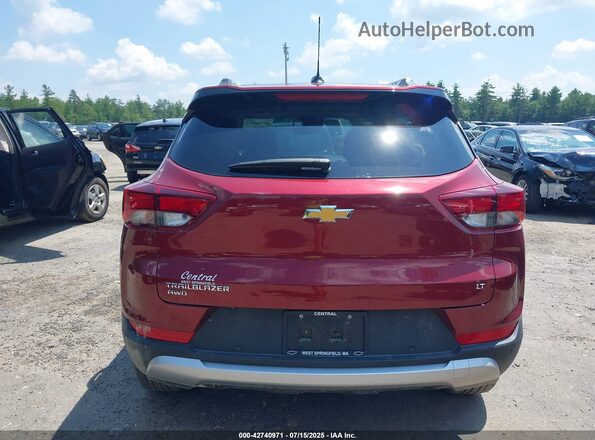 KL79MRSL7SB072048 2025 CHEVROLET TRAILBLAZER Red 