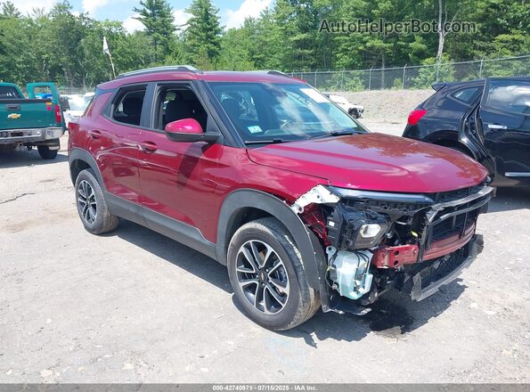 KL79MRSL7SB072048 2025 CHEVROLET TRAILBLAZER Red Front right