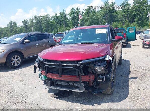 KL79MRSL7SB072048 2025 CHEVROLET TRAILBLAZER Red Front view