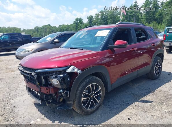 KL79MRSL7SB072048 2025 CHEVROLET TRAILBLAZER Red Front left