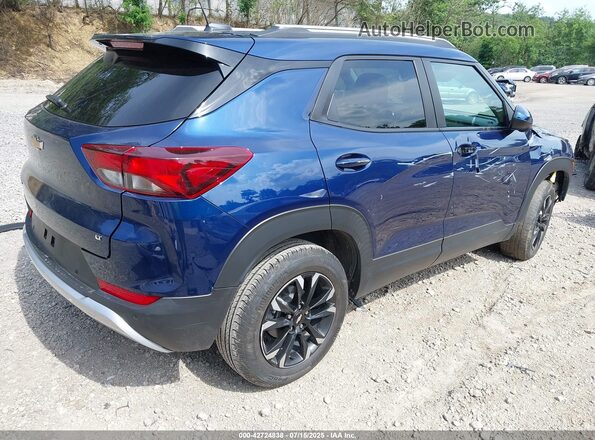 KL79MRSL8NB136067 2022 CHEVROLET TRAILBLAZER Navy Задняя правая четверть