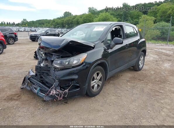 KL7CJKSB7MB304678 2021 CHEVROLET TRAX Black Przód lewy