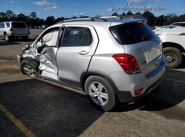 KL7CJLSM2MB375665 2021 CHEVROLET TRAX Silver Задня ліва чверть