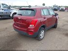 2021 Chevrolet Trax Awd Ls Burgundy vin: KL7CJNSB8MB354653