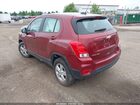 2021 Chevrolet Trax Awd Ls Burgundy vin: KL7CJNSB8MB354653