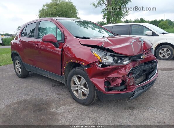 KL7CJNSB9MB314341 2021 CHEVROLET TRAX Red წინა მარჯვენა