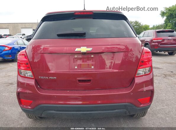KL7CJNSB9MB314341 2021 CHEVROLET TRAX Red 