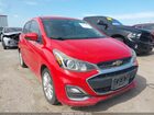 2021 Chevrolet Spark Fwd 1lt Automatic Красный vin: KL8CD6SA1MC709365
