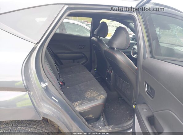 KM8HACA37RU031788 2024 HYUNDAI KONA Gray VIN sticker view