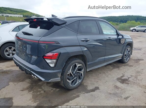 KM8HACA37RU031788 2024 HYUNDAI KONA Gray Rear right