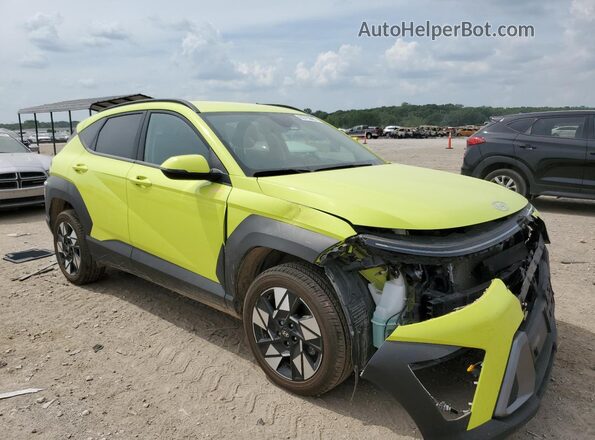 KM8HCCAB6RU064718 2024 HYUNDAI KONA Пожар Передняя правая четверть