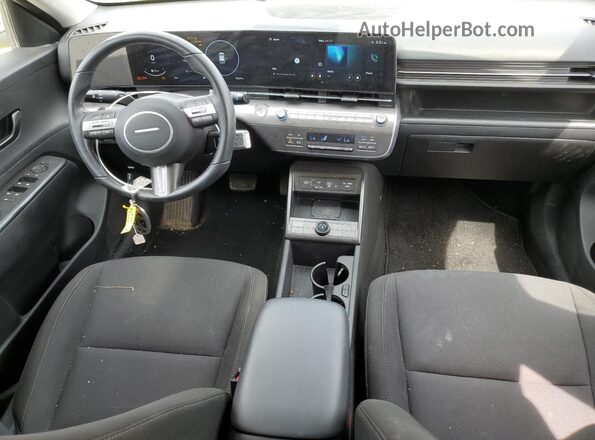 KM8HCCAB6RU064718 2024 HYUNDAI KONA Пожар Вид панели приборов