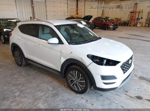 KM8J3CAL4MU314623 2021 HYUNDAI TUCSON White Przód prawy