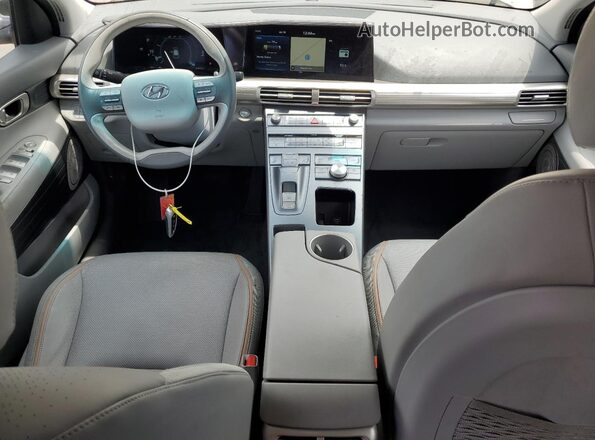 KM8J74A67MU014787 2021 HYUNDAI NEXO Коричневый Вид панели приборов