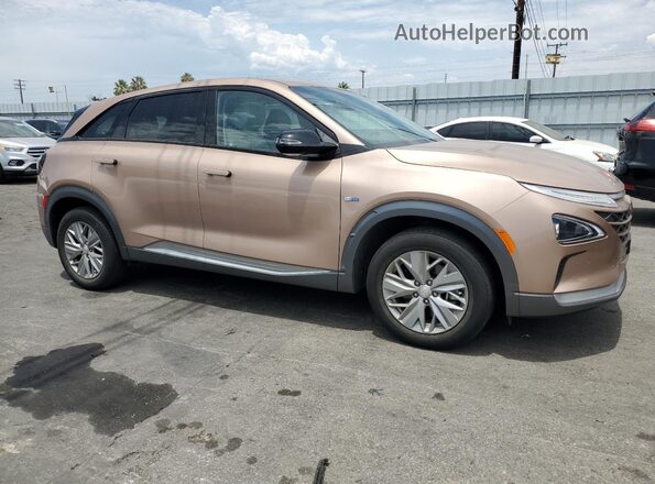 KM8J74A67MU014787 2021 HYUNDAI NEXO Коричневый Передняя правая четверть