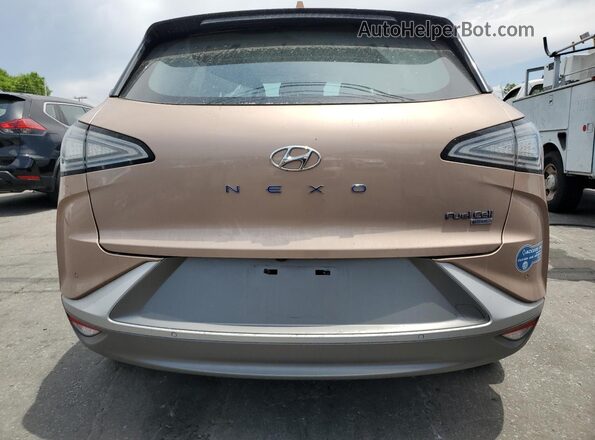 KM8J74A67MU014787 2021 HYUNDAI NEXO Коричневый Вид сзади