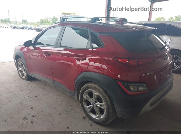 KM8K32AB0PU056627 2023 HYUNDAI KONA Red Trasero izquierdo