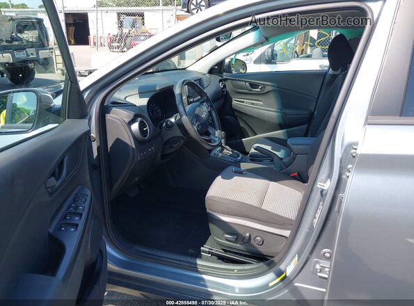 KM8K6CAA1MU664690 2021 HYUNDAI KONA Gray წინა სალონის ხედი