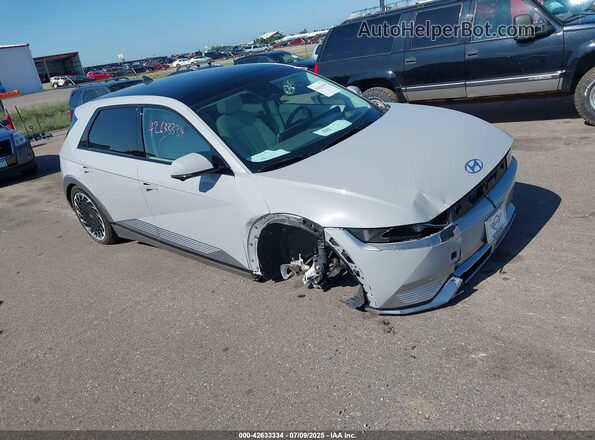 KM8KRDAF2PU144558 2023 HYUNDAI IONIQ 5 Серый Передняя правая четверть