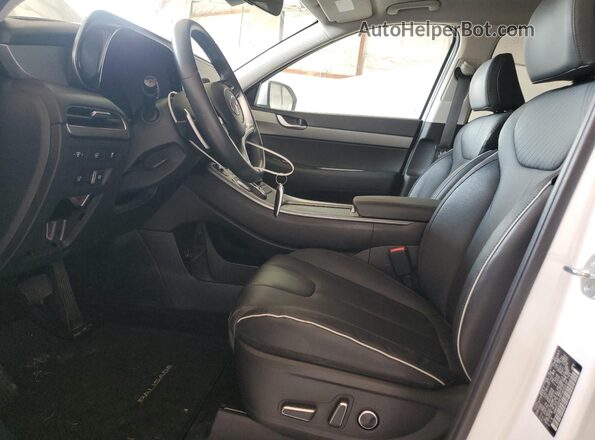 KM8R2DGE8PU600239 2023 HYUNDAI PALISADE White Widok wnętrza z przodu