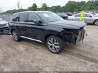 2021 Hyundai Palisade Sel Черный vin: KM8R3DHE0MU222067