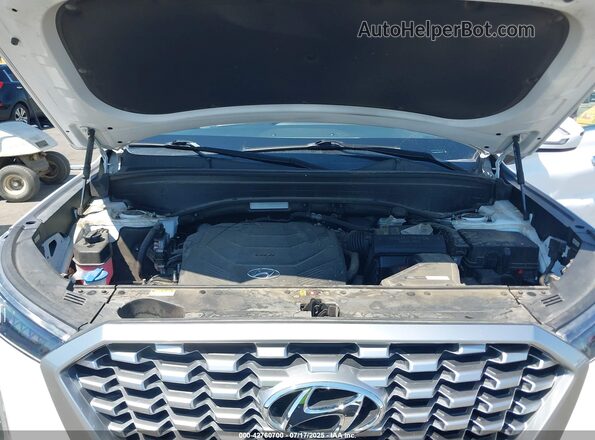 KM8R4DHE1MU262817 2021 HYUNDAI PALISADE White Հետևի տեսք
