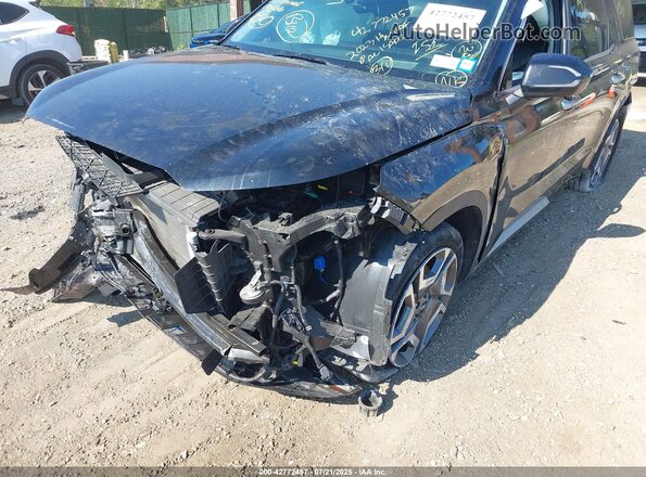 KM8R5DGEXPU566733 2023 HYUNDAI PALISADE Черный Вид спереди