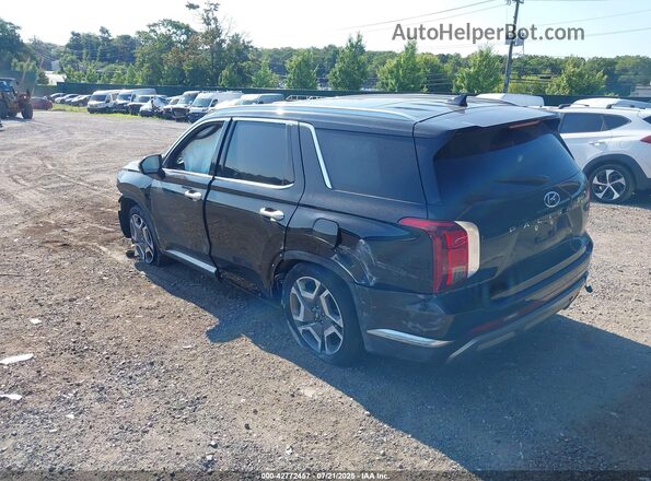 KM8R5DGEXPU566733 2023 HYUNDAI PALISADE Черный Задняя левая четверть