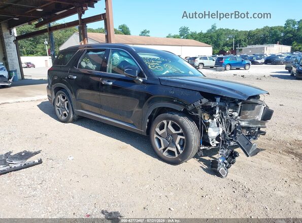 KM8R5DGEXPU566733 2023 HYUNDAI PALISADE Черный Передняя правая четверть