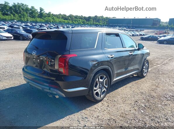 KM8R5DGEXPU566733 2023 HYUNDAI PALISADE Черный Задняя правая четверть