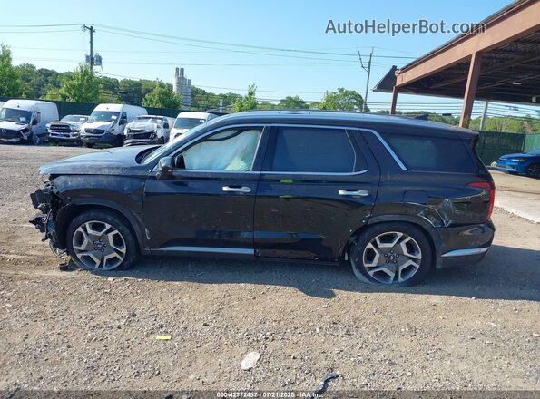 KM8R5DGEXPU566733 2023 HYUNDAI PALISADE Черный Вид задней части салона