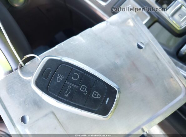 KM8S5DA14NU026119 2022 HYUNDAI SANTA FE HYBRID Gray წინა პანელის ხედი